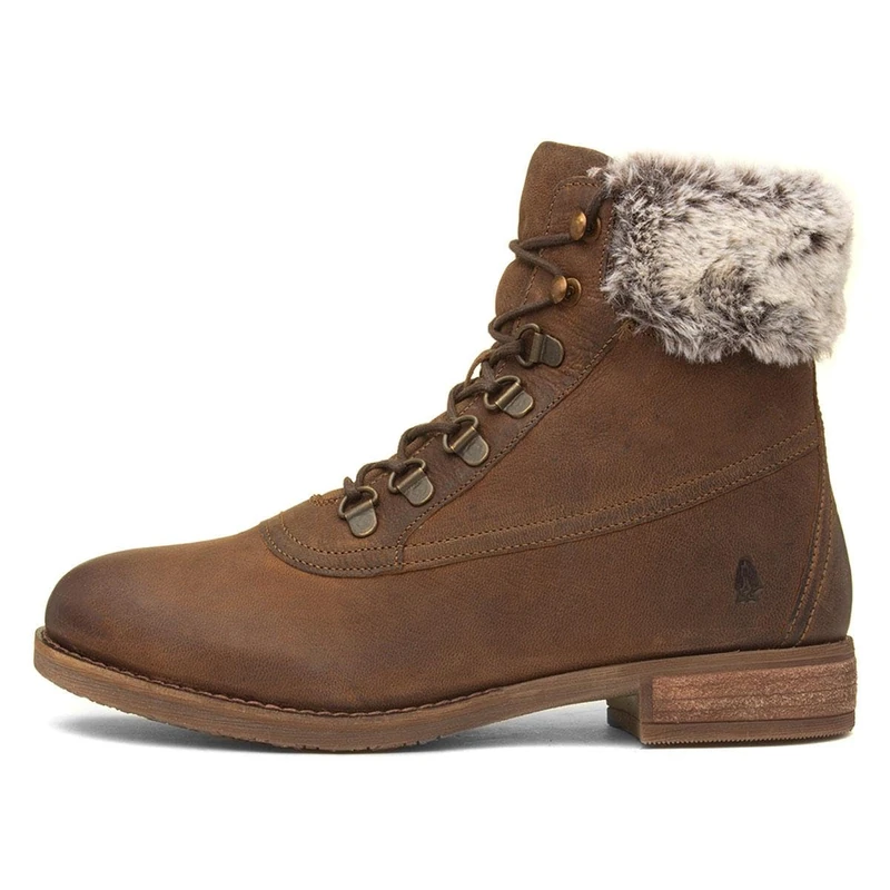 Hush Puppies Female Effie Boot, Brown, 4