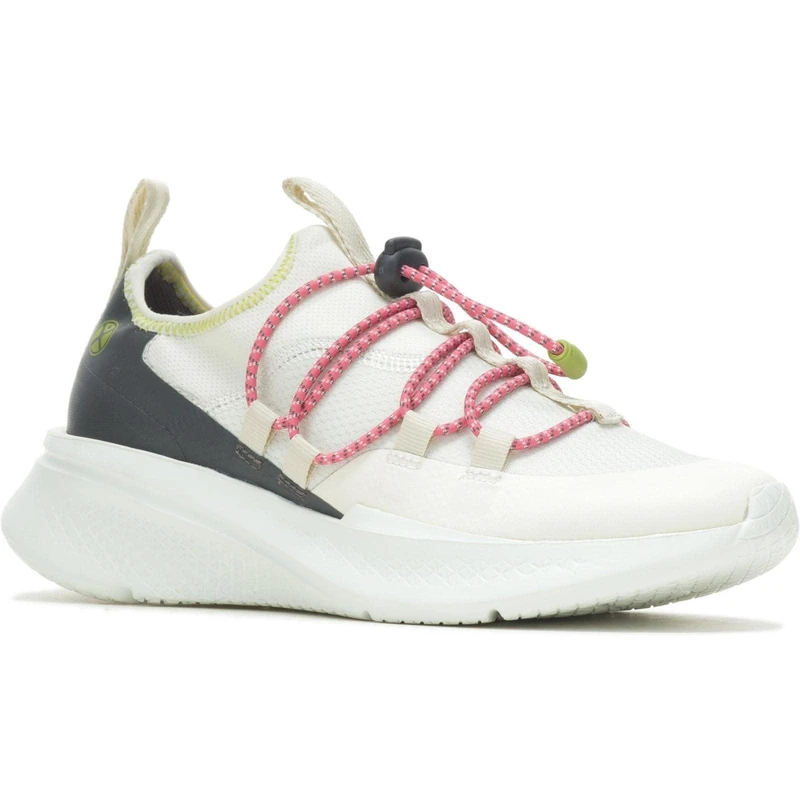 Hush Puppies Female Spark Bungee, White, 4