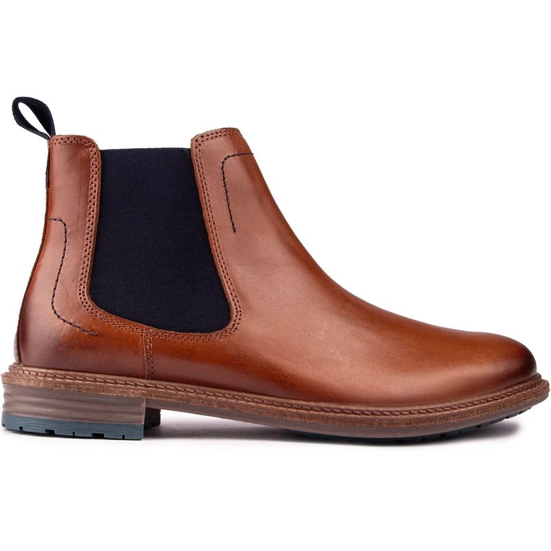 Hush Puppies Male Justin Chelsea Boot, Tan, 8