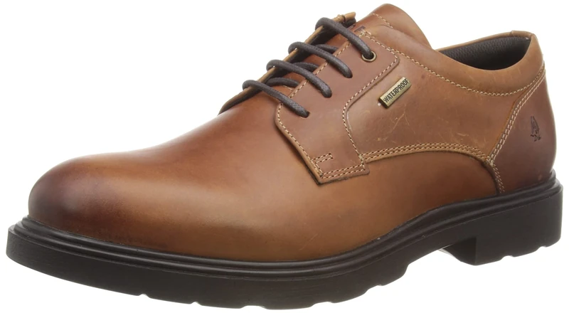 Hush Puppies Male Pearce Lace Up Shoe, Tan, 9