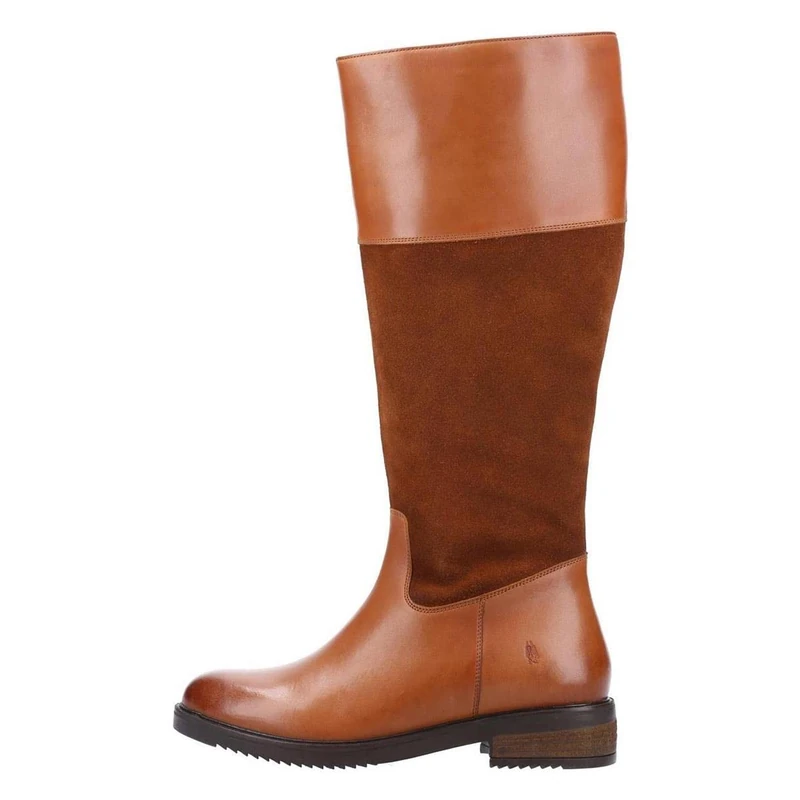 Hush Puppies Female Kitty Boot, Tan, 4