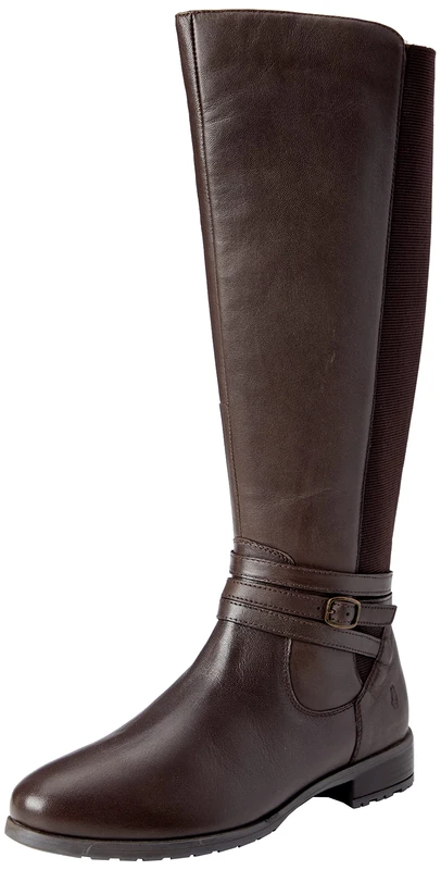 Hush Puppies Women's Vanessa Mid Calf Boot, Brown, 4 UK