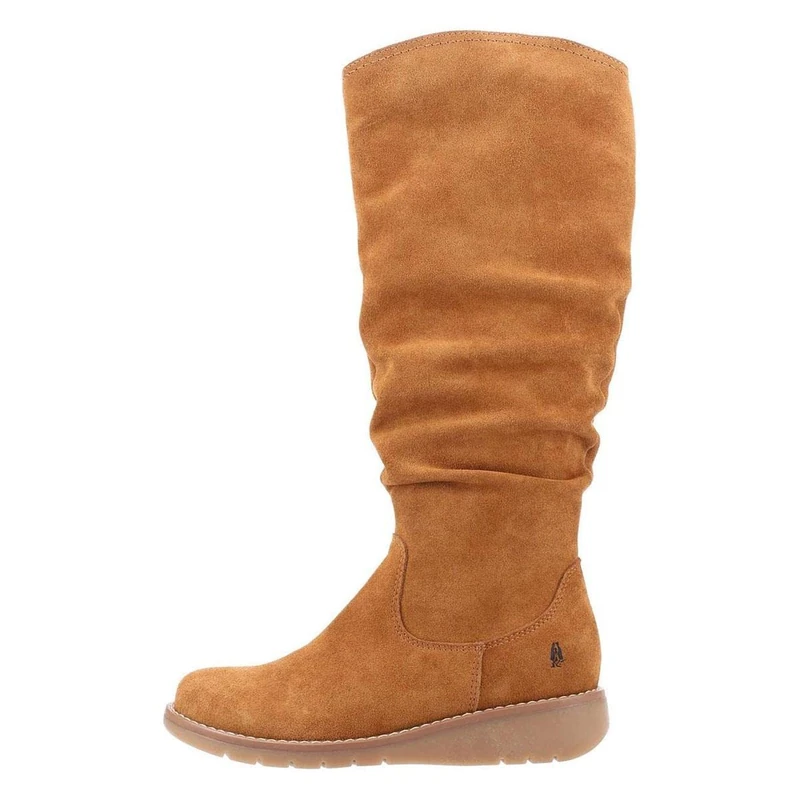 Hush Puppies Female Lucinda Boot, Tan, 4