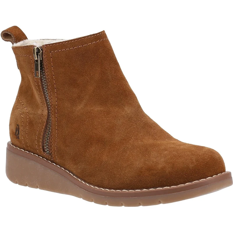 Hush Puppies Female Libby Boot, Tan, 7