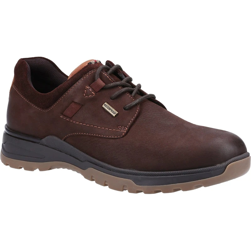 Hush Puppies Male Pele Lace Up Shoe, Brown, 6 - Image 1