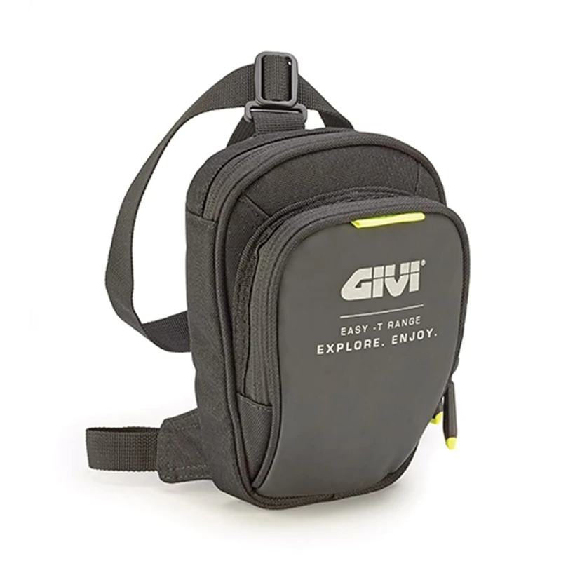 Givi Easy Bag - Leg Bag with Two Compartments, Black, Unico