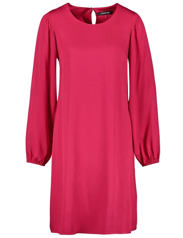 Taifun Women's 280020-11232 Dress Fabric, Cranberry, 10