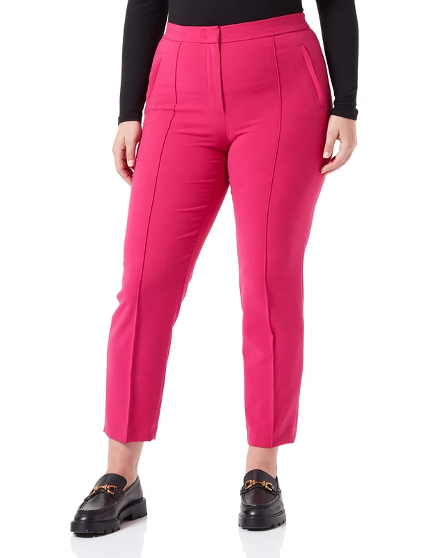 Gerry Weber Women's 820031-31340 Trousers, Hot Pink, 40