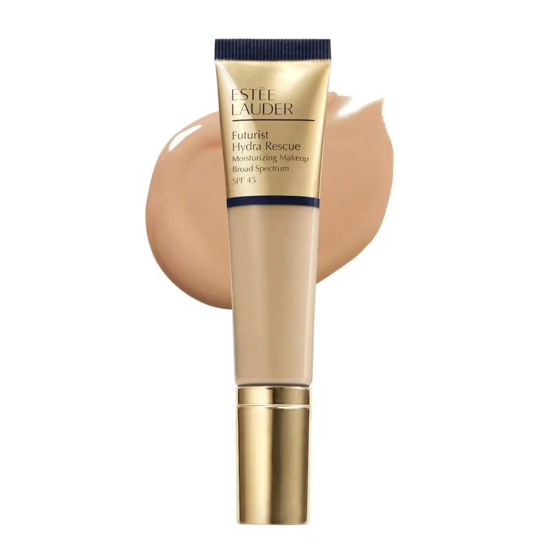 Estée Lauder Futurist Hydra Rescue Moisturising Foundation SPF 45 for a 12-Hour Glow, 35 ml