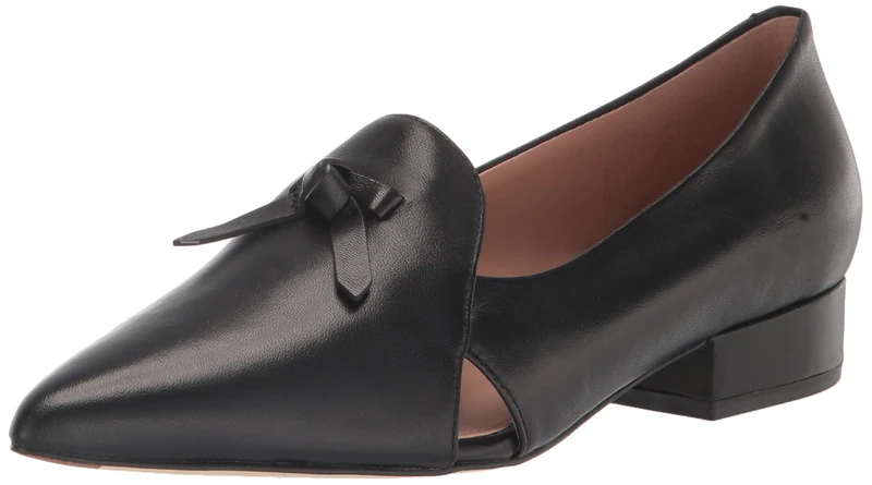 Cole Haan Women's Viola Skimmer Ballet Flat, Black Leather, 6.5 UK