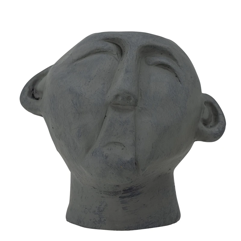 Bloomingville Sculpture, Terracotta, Black, 17x16x15 cm - Image 1