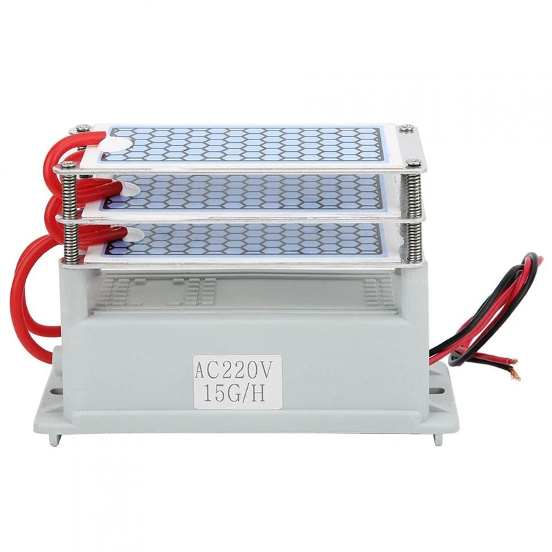 EVTSCAN Ozone Generator,15g Integrated Ozone Generator Ceramic Plate Air Purifier for Dryer Refrigerator AC220V/AC110V(220V)