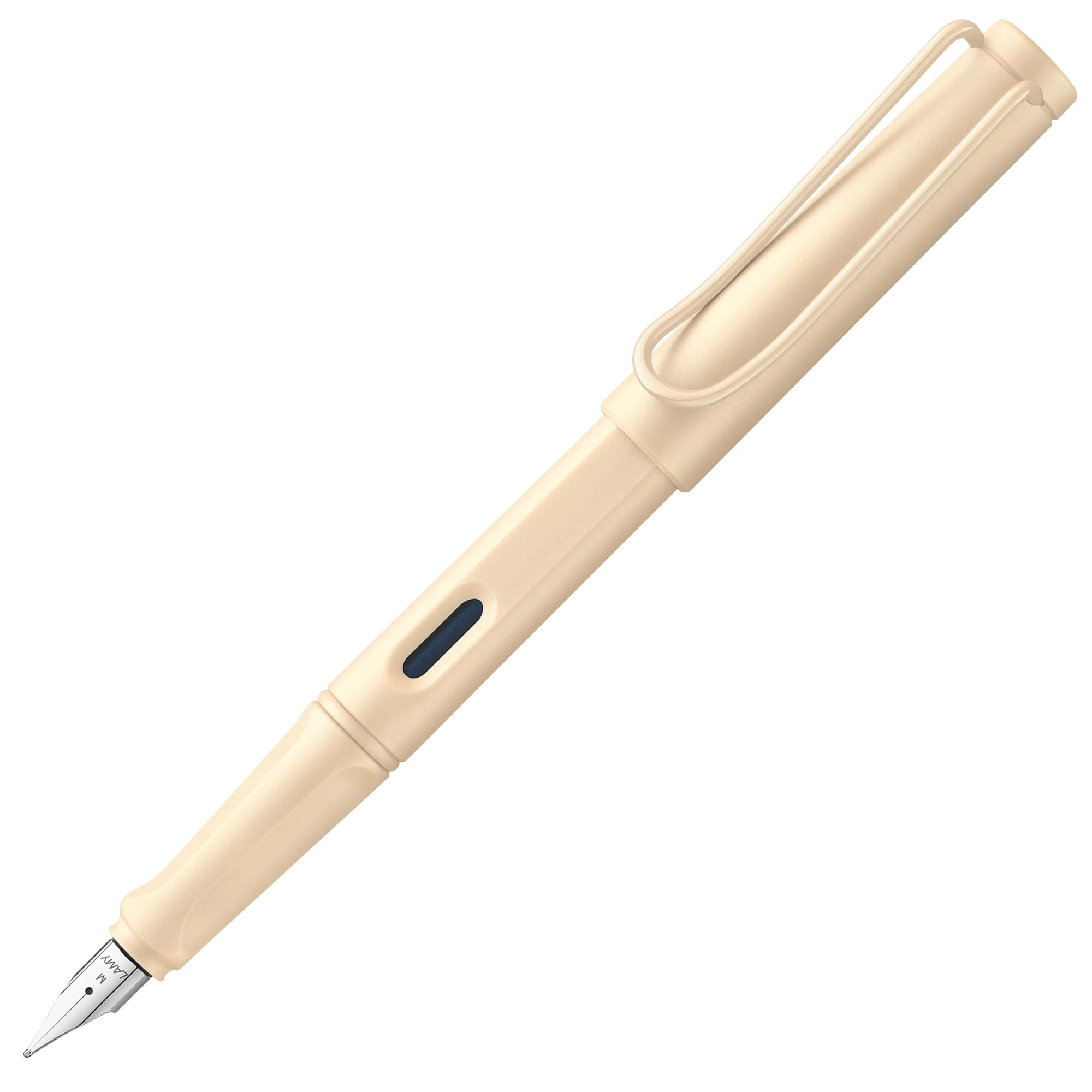 Lamy Safari Cosy Fountain Pen 020 Special Edition, Modern Fountain Pen in Cream Colour with Ergonomic Grip and Timeless Design, Nib Size M, Special Model, Pack of 1
