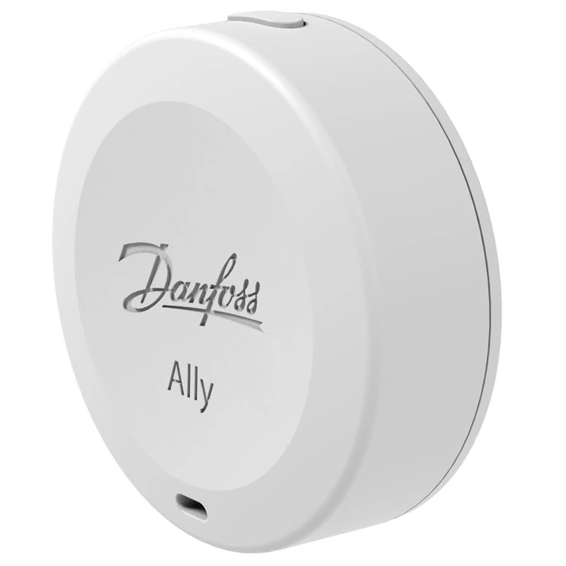 Danfoss Ally 014G2480 Zigbee Certified Wireless Ambient Sensor Remote Control for Danfoss Ally Radiator Thermostats