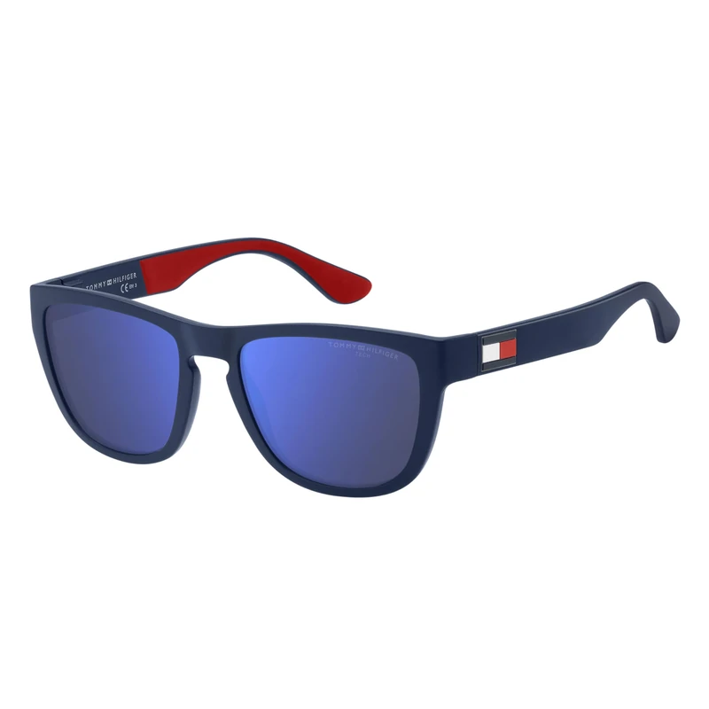 Tommy Hilfiger TH 1557/S Matte Blue/Blue Multilayer High Contrast 54/19/140 men Sunglasses