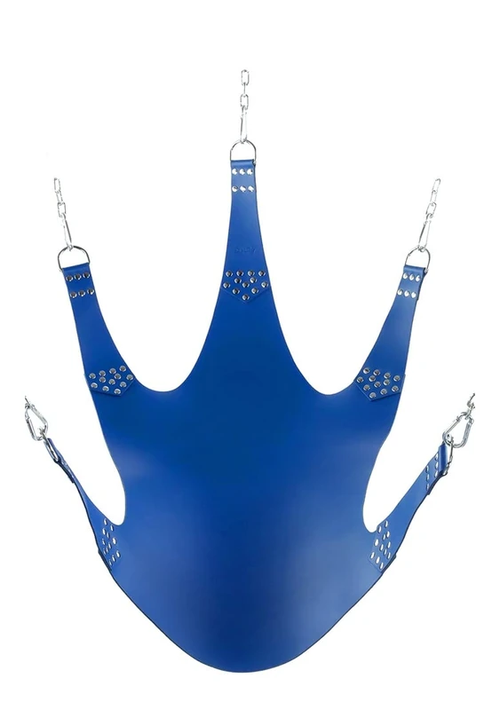 Leather Sling - 5 Points - Blue