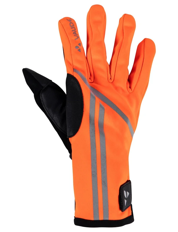 VAUDE Posta Warm Gloves, Neon Orange