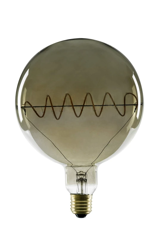 SEGULA LED Filament Lamp Globe 150 mm Smoky Grey Dimmable E27