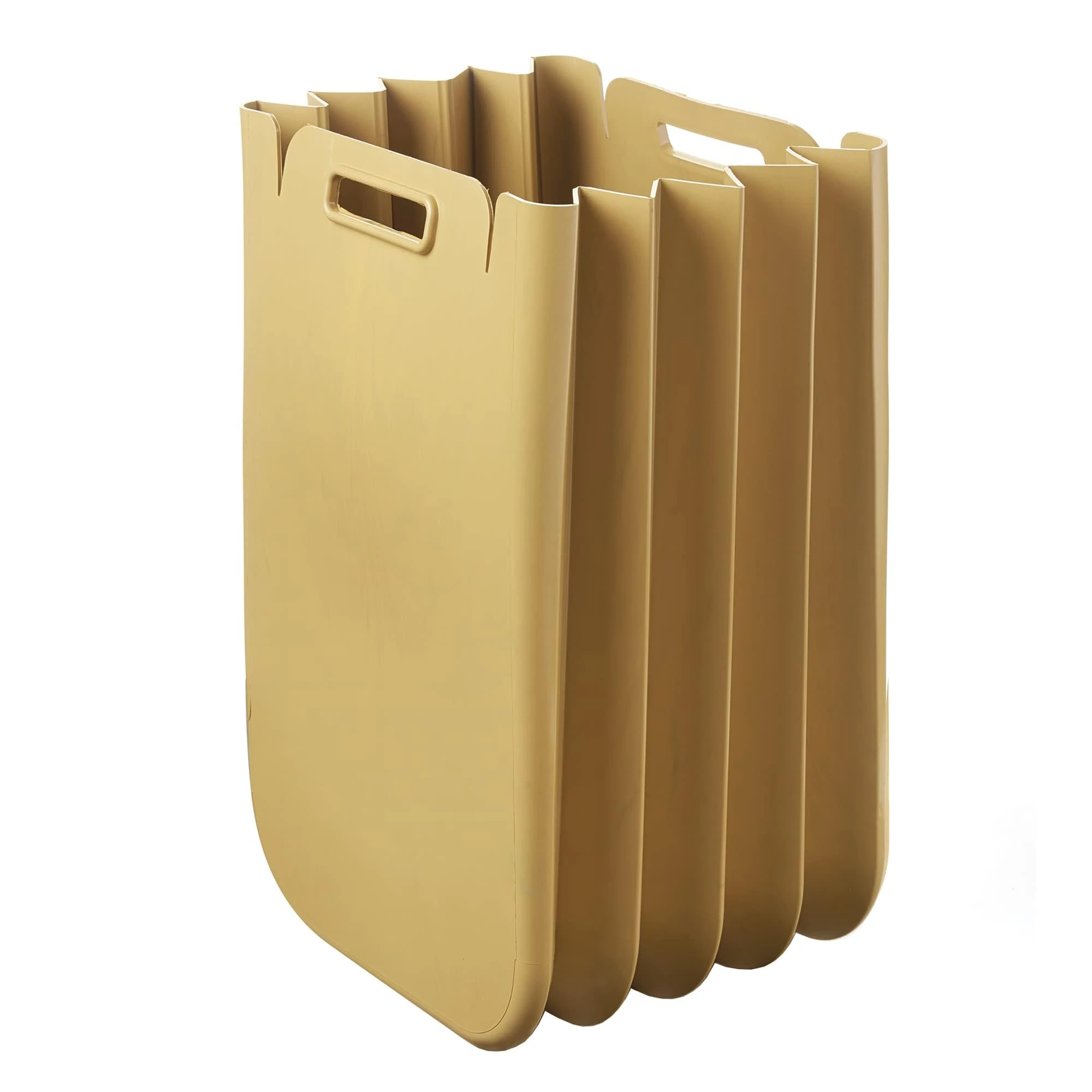 Guzzini - Home, ECO PACKLY Waste Recycling Bin - Mustard Yellow, 30x25xh45 cm | 25 lt. - 196400211