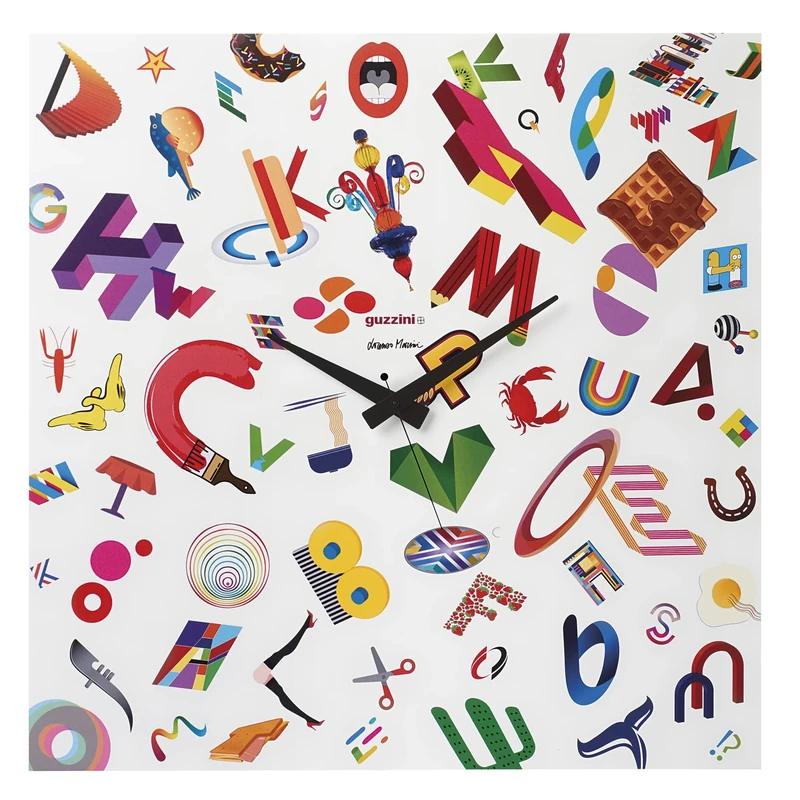 Guzzini Clock, Assorted, One Size