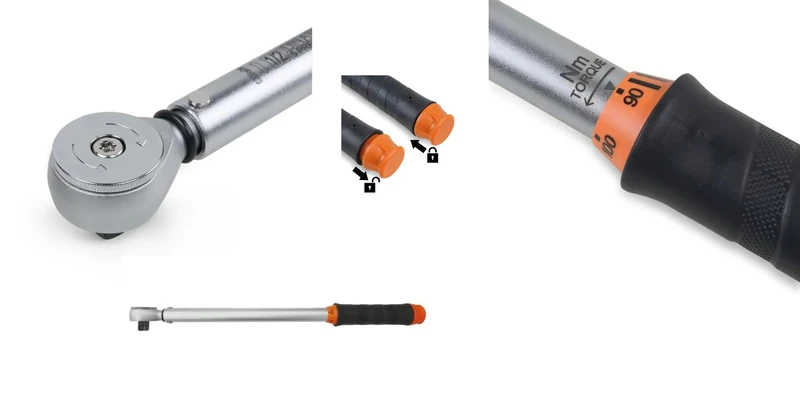 Beta Torque Wrench with 5 Preset Values - for Car Wheels 610/5