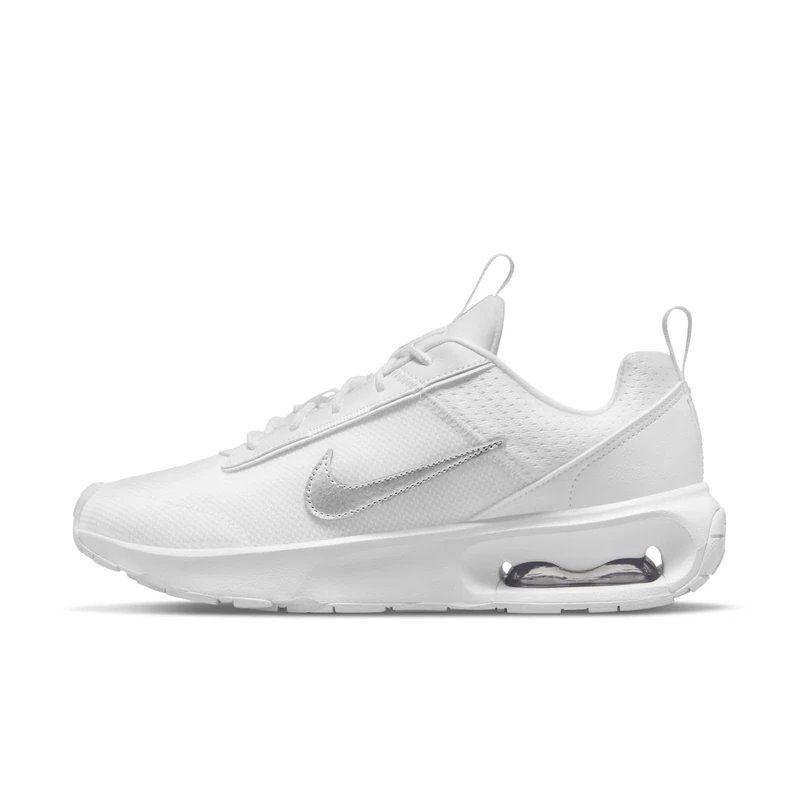 NIKE DV5695-100 Air Max INTRLK Lite Sneaker Female White/Metallic Silver-White UK 6