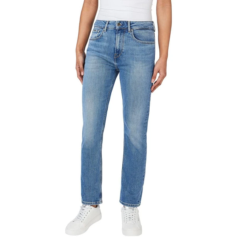Pepe Jeans Women's Mary Jeans, Blue (Denim-GW3), 25W / 28L