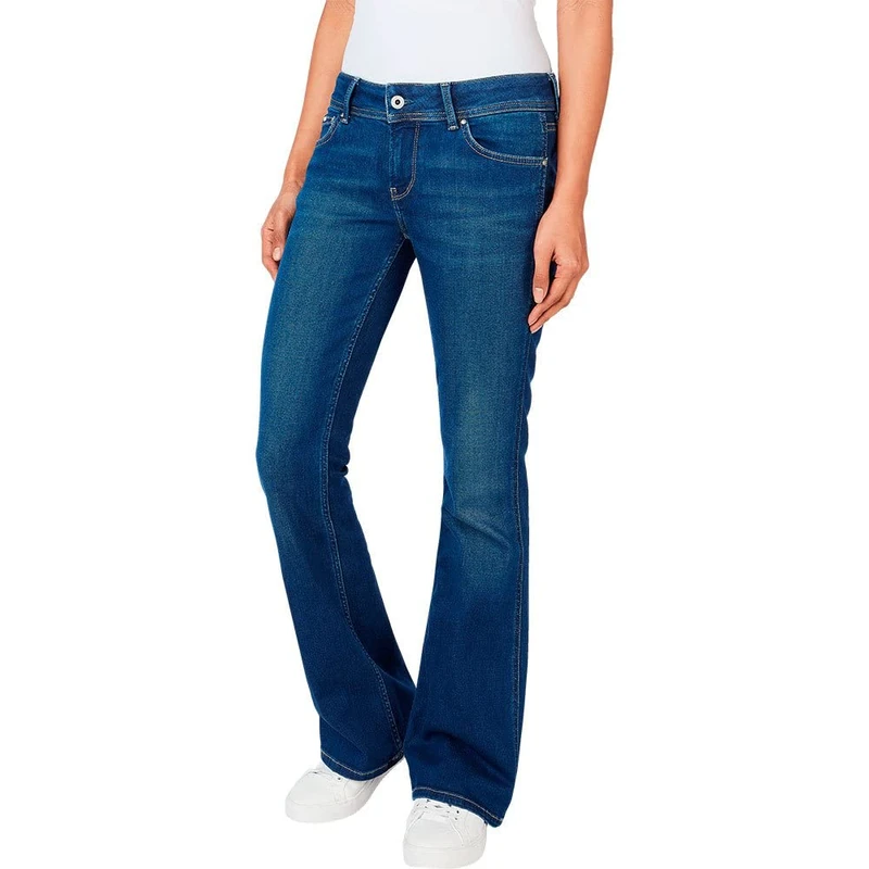 Pepe Jeans Pimlico Women's Jeans, Azul (Denim-gw1), 24W x 30L