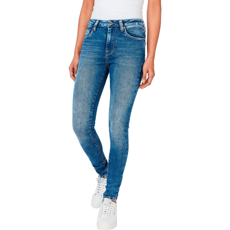Pepe Jeans Women's Regent Jeans, Blue (Denim-gw4), 26W/32L