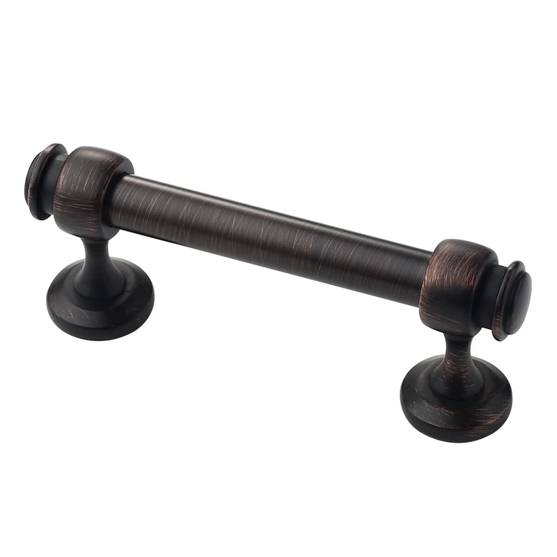Alzassbg Oil Rubbed Bronze Cabinet Pulls and Handles 15 Pack, AL3082ORB