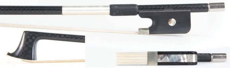 GEWA viola bow, Carbon Advanced, 4/4, nickel silver, selected quality