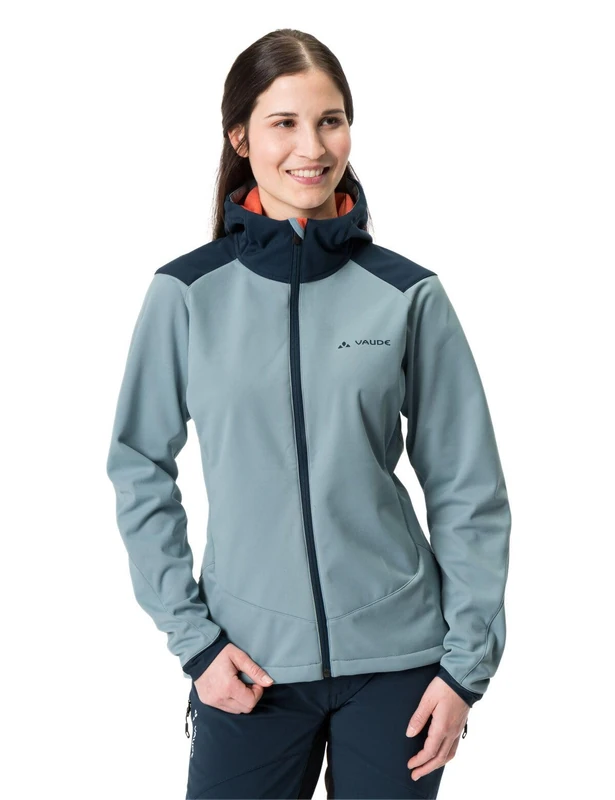 VAUDE Women's Qimsa Softshell Jacket, Softshell Jacket, Women's Cycling Jacket