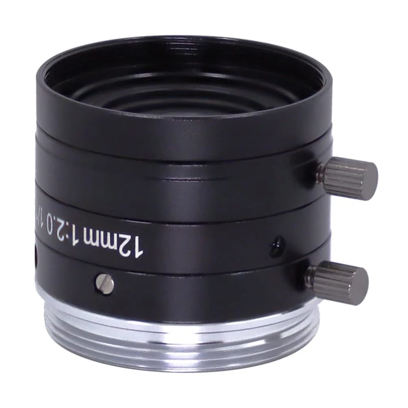 Machine Vision Fixed Focus Lens Industrial Camera C-Mount 1/1.8" 5MP 4mm 6mm 8mm 12mm 16mm 25mm 35mm 50mm 75mm FA Lens (12mm)