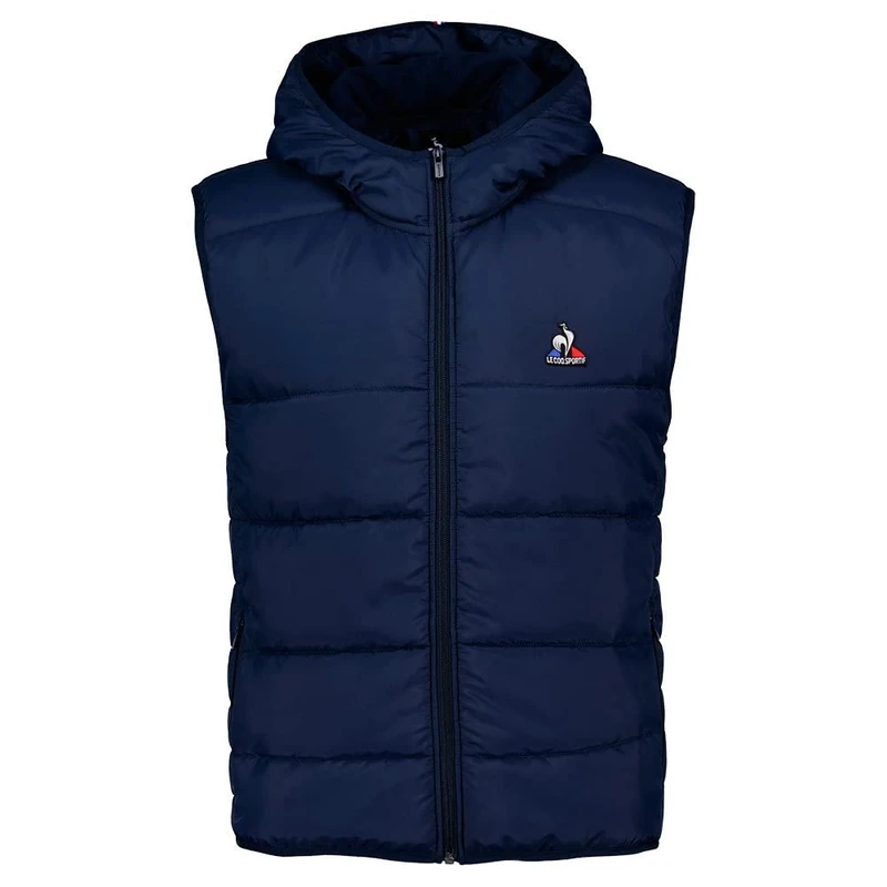Le Coq Sportif ESS SL N°1 Down Jacket, Dress Blues, Extra Small for Men - Image 1