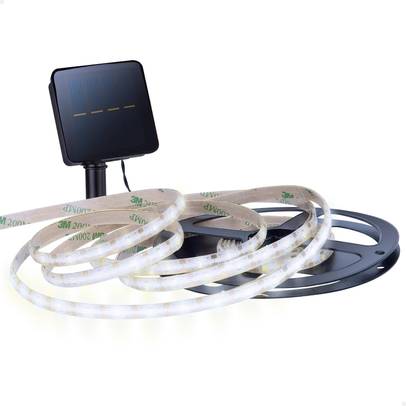 AKTIVE 61543 - Self-Adhesive Exterior Solar LED Strips