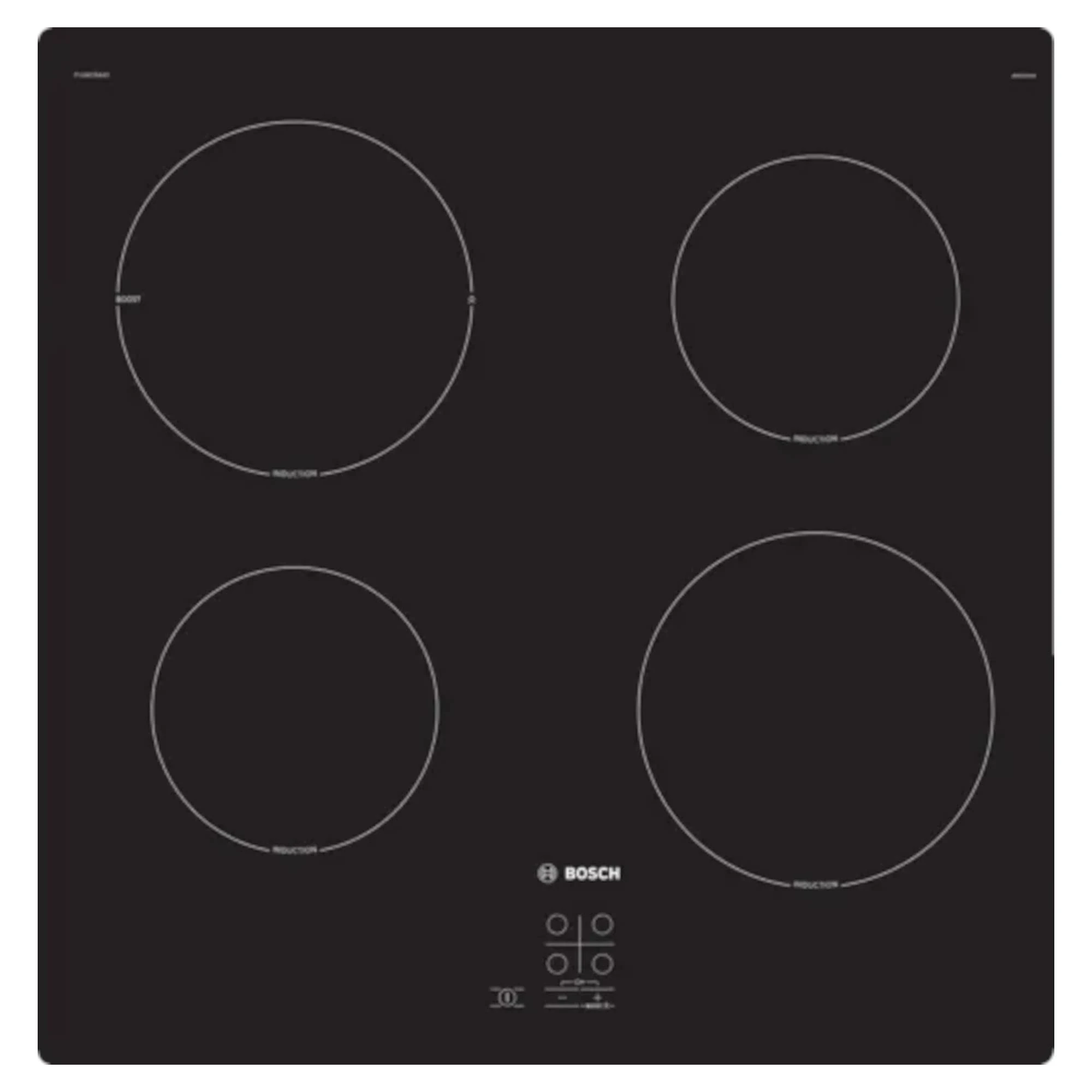 Bosch Home & Kitchen Appliances Bosch Serie 2 PUG61RAA5B Induction hob, 60 cm, Black