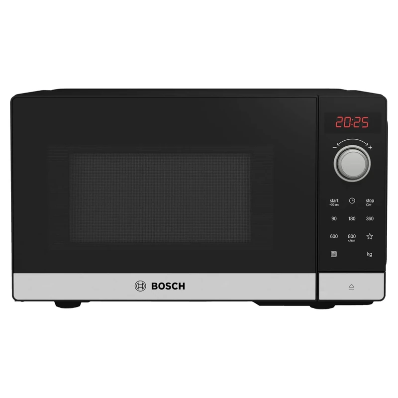 Bosch Home & Kitchen Appliances Bosch Serie 2 FFL023MS2B Freestanding microwave, 44 x 26 cm, Stainless steel