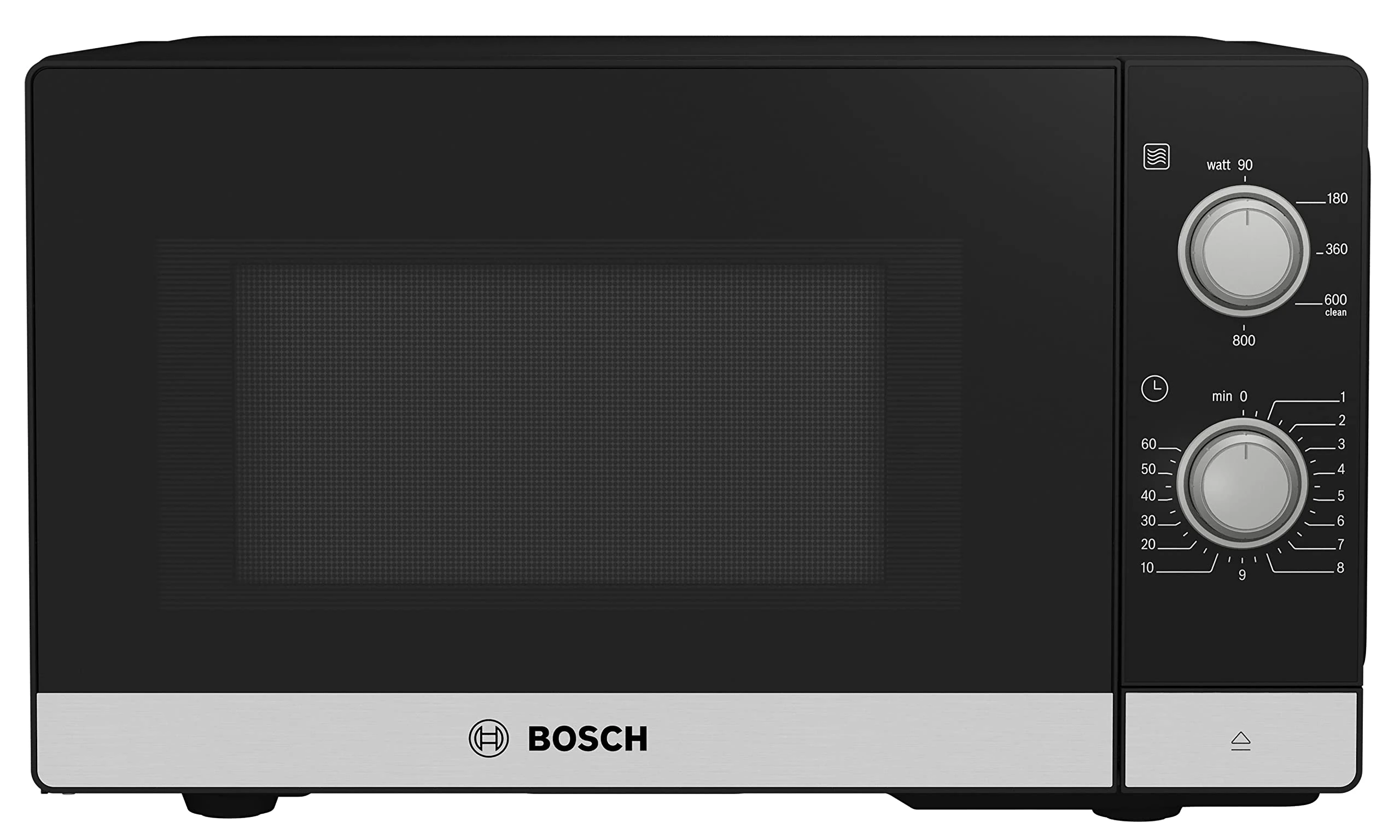 Bosch Home & Kitchen Appliances Bosch Serie 2 FFL020MS2B Freestanding microwave, 44 x 26 cm, Stainless steel