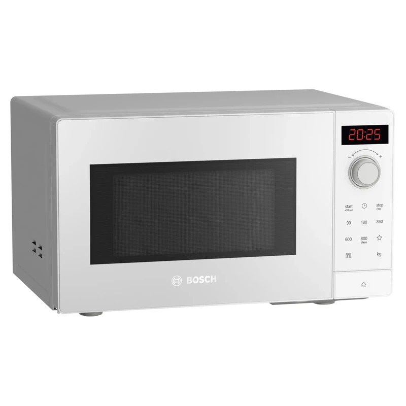 Bosch Home & Kitchen Appliances Bosch Serie 2 FFL023MW0B Freestanding microwave, 44 x 26 cm, White