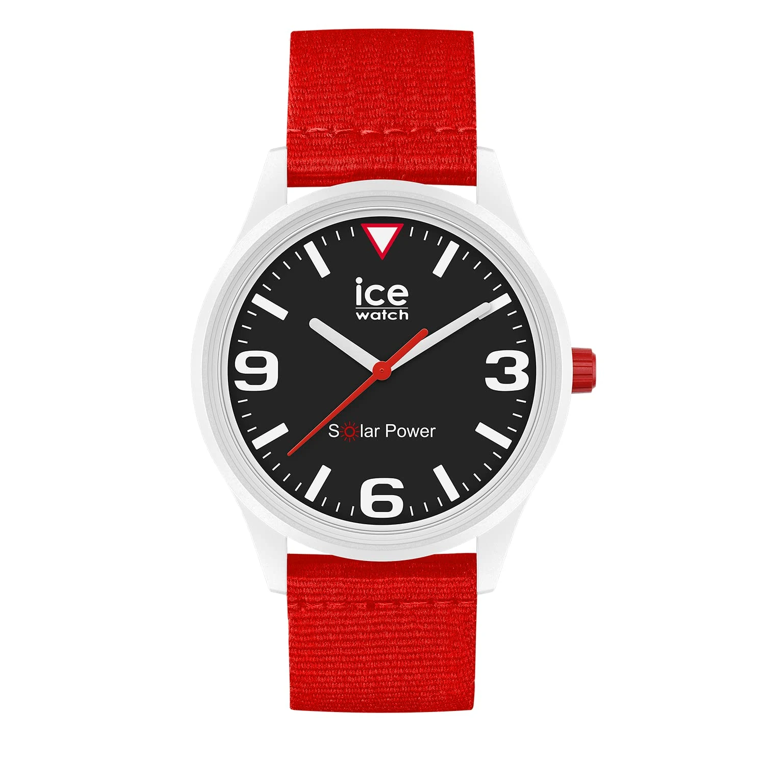 ICE-WATCH - ICE solar power Red tide - Men's wristwatch with Tide ocean strap - 020061 (Medium)
