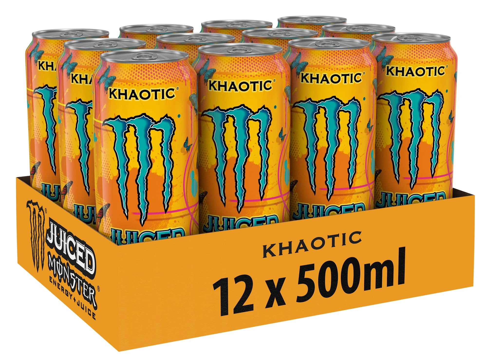 Monster Can Khaotic 500 ml (Pack of 12)