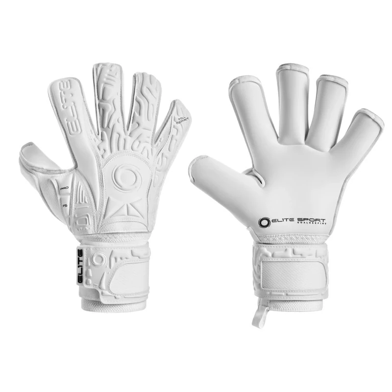 Elite Sports Solo White Goalkeeping Gloves