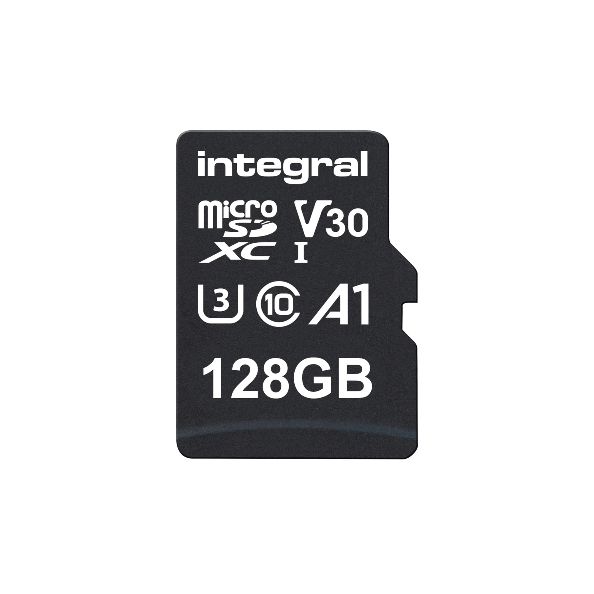 Integral 128GB Micro SD Card 4K Video Premium High Speed Memory Card SDXC Up to 100MB/s Read Speed and 50MB/s Write Speed V30 C10 U3 UHS-I A1