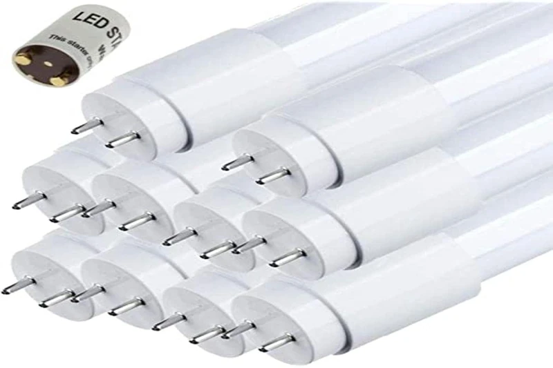 Sigmaled Lighting - T8 G13 120cm 18W Professional LED Tube - High Brightness 2340lm (130lm/W) - Cool White Light 6000K - Replaces neon 36W - Angle 300° - Pack of 10 Tubes - LED Starter Included - Image 1