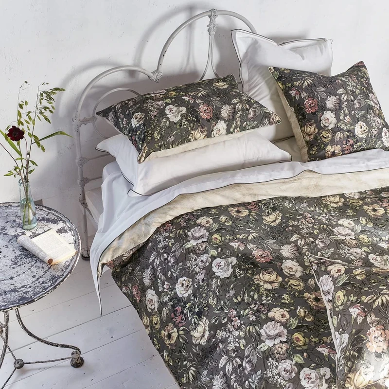 Designers Guild Printed Cotton Percale Duvet Cover 260 x 240 cm