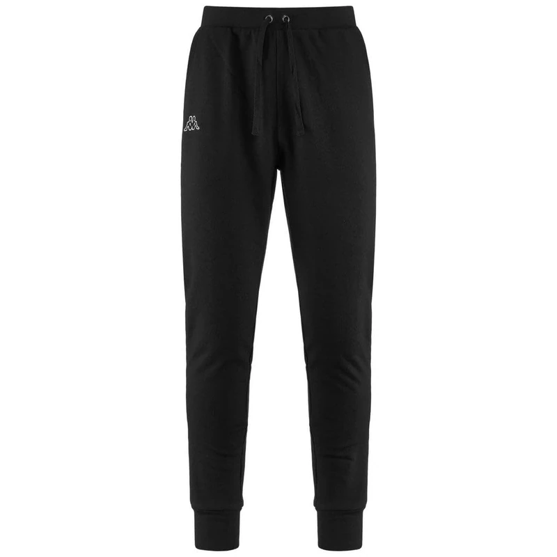 Kappa Men's Zanty Logo Sports Trousers, Black, S