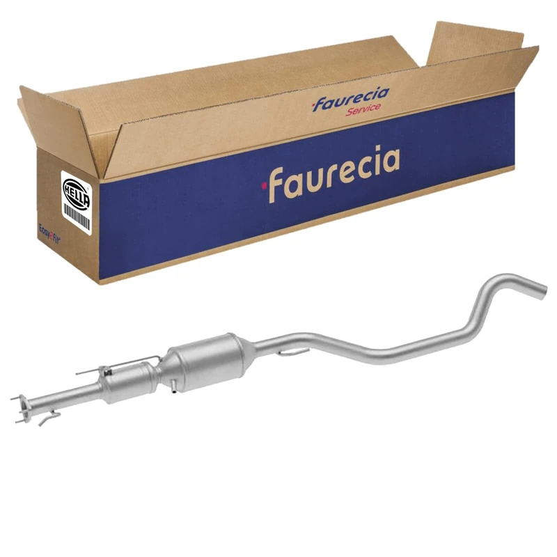 HELLA 8LH 366 080-691 Diesel Particulate Filter - Easy2Fit Kit - Euro 4 - Two Piece - Set with Attachments - Silicon Carbide (for Short and Long Distance Traffic)