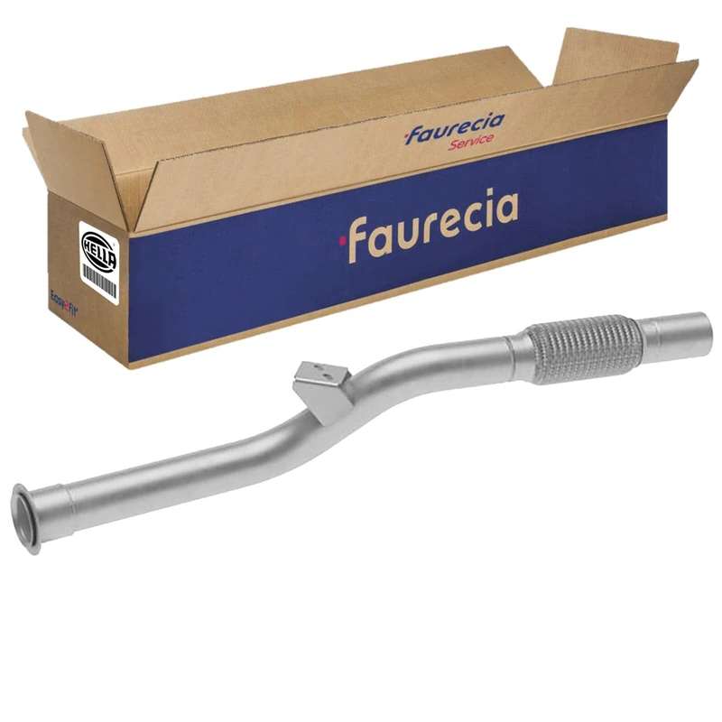 HELLA 8LA 366 000-971 Exhaust Pipe - Easy2Fit Kit - Front - One Piece - Set with Attachments