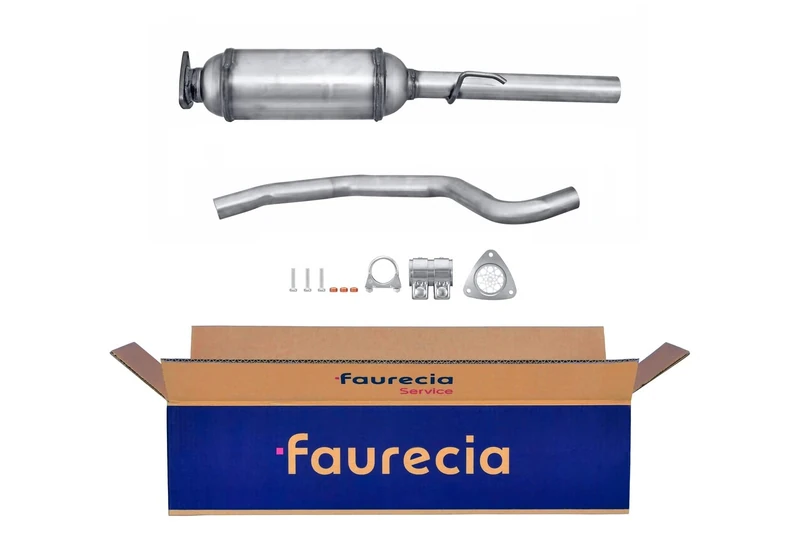 HELLA 8LG 366 070-731 Diesel Particulate Filter - Easy2Fit Kit - Euro 4 - Two Piece - Set with Attachments - Cordierite (Mainly Long Distance Traffic)