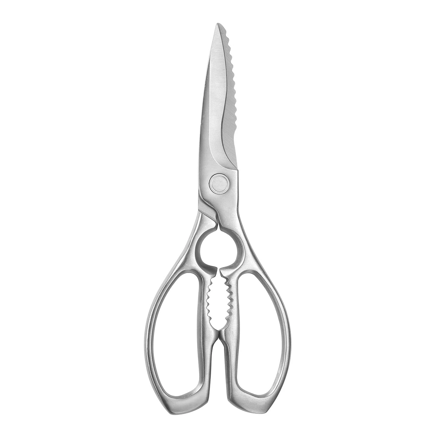 MITSUMOTO SAKARI Stainless Steel Kitchen Scissor, Japanese Multipurpose Scissors for Kitchen Use, 9 inch Heavy Duty Poultry Shears